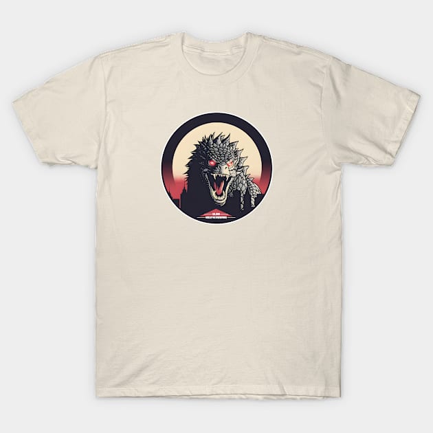 Gojira - ゴジラ T-Shirt by My Geeky Tees - T-Shirt Designs